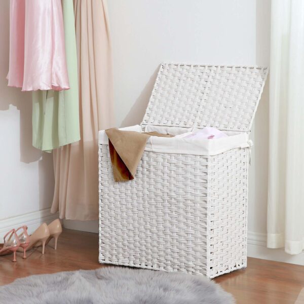 Divided Laundry Basket LCBWT