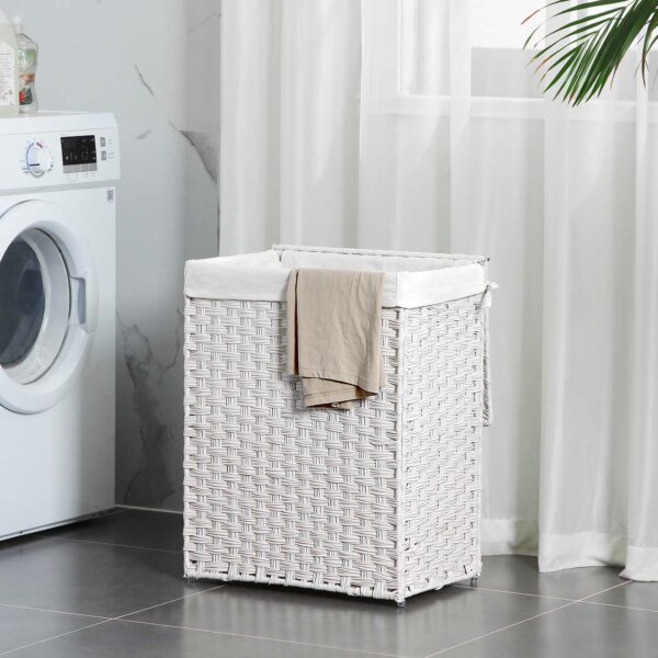 Laundry Basket with Handles LCBWT